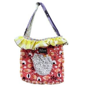 Matilda Jane Platinum Girls Trick or Treat Halloween‎ Tote Bag Purse Cotton